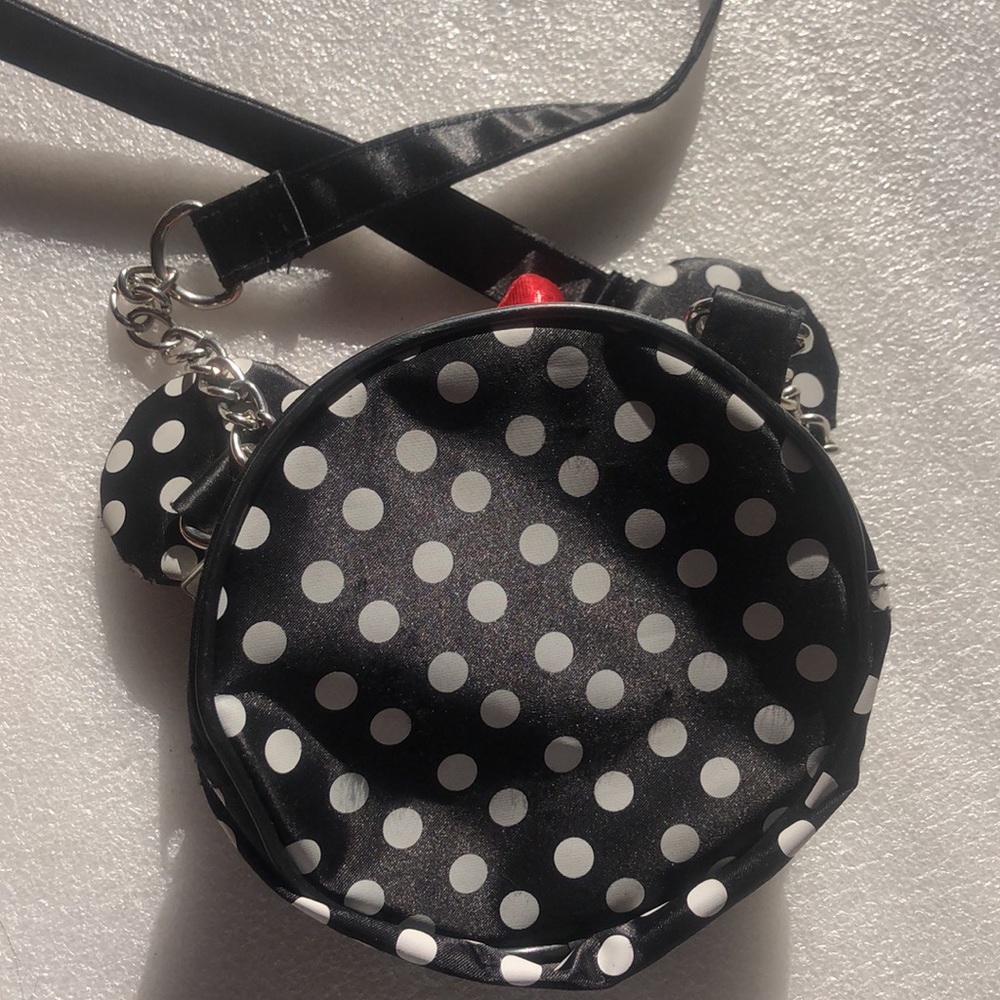 Minnie Mouse round bow crossbody bag - Picture 5 of 13